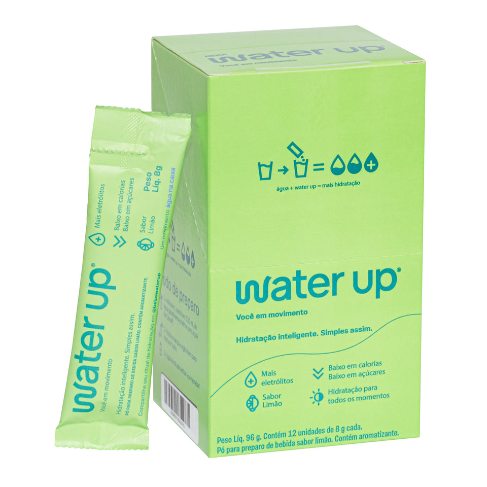 Water Up - Repositor de Eletrólitos - Limão - 12un